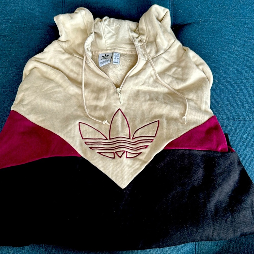 Adidas hooded sweatshirt